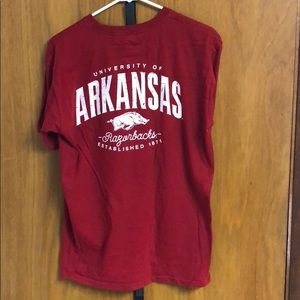 University of Arkansas short sleeve tee